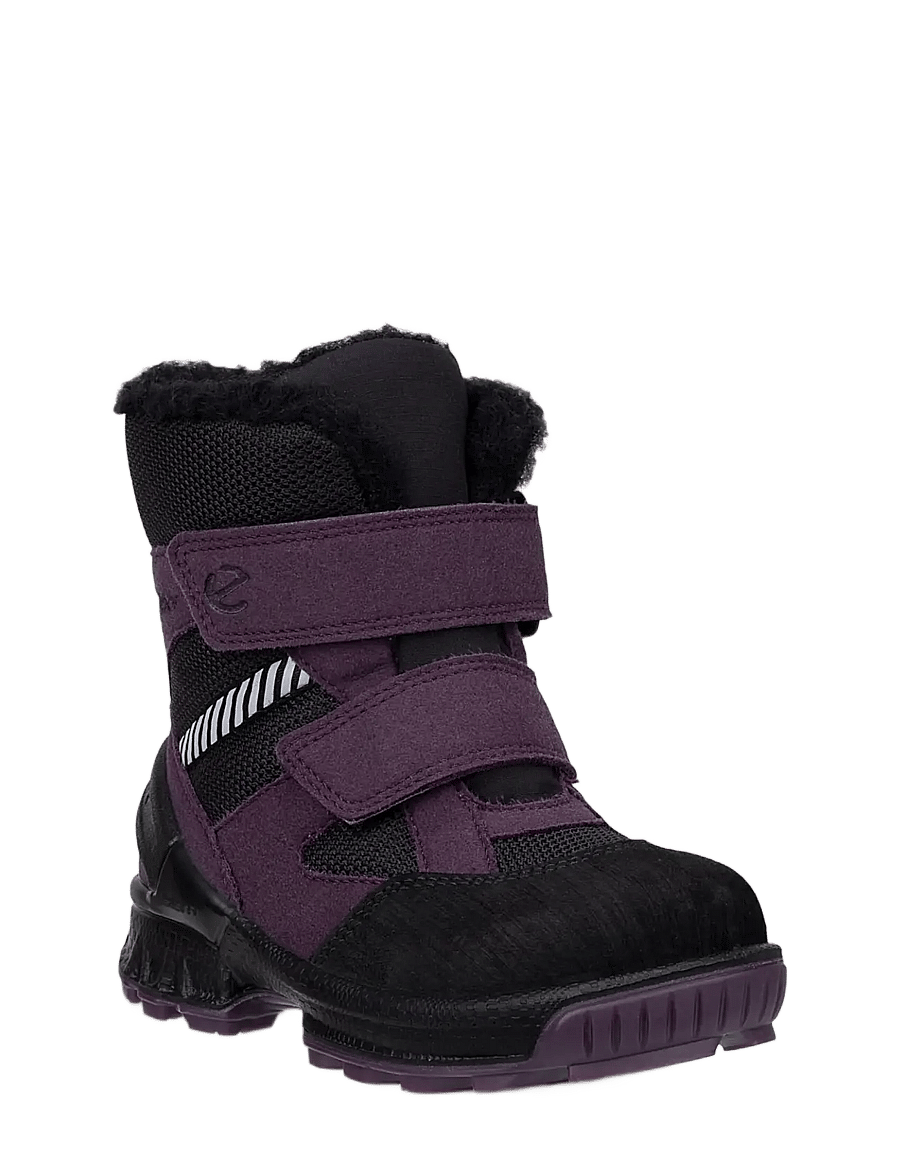 ECCO - BIOM HIKE INFANT - buty zimowe - black/mauve/black - 1