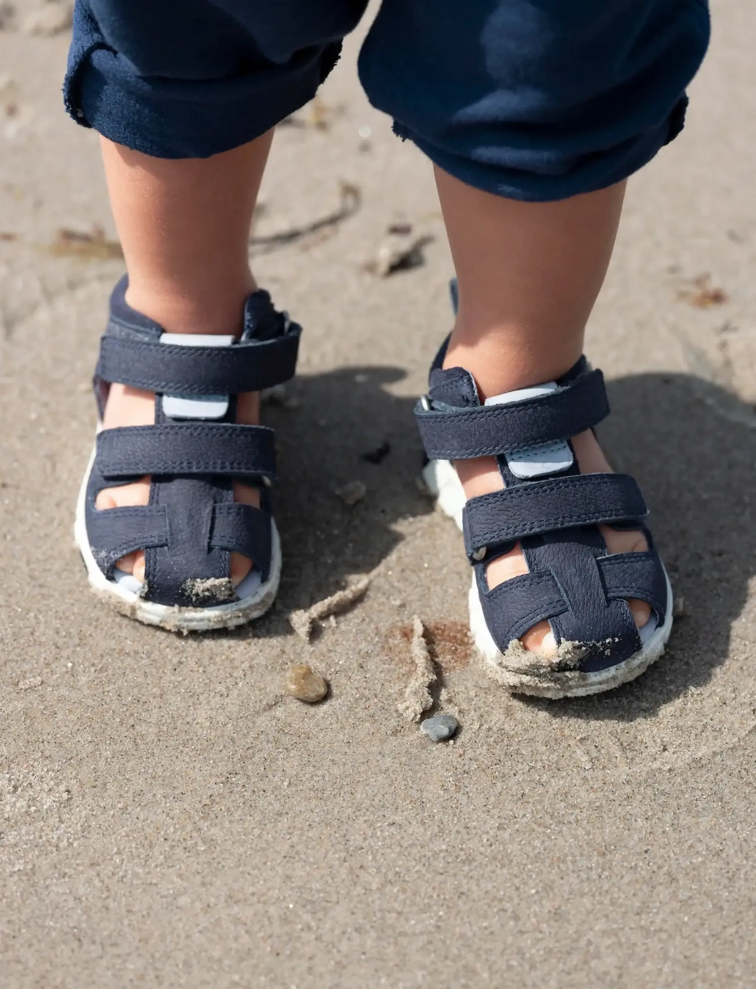 ECCO Mini Stride Sandal, 21, Summer Schuhe, Blau - Sandals, Kinder
