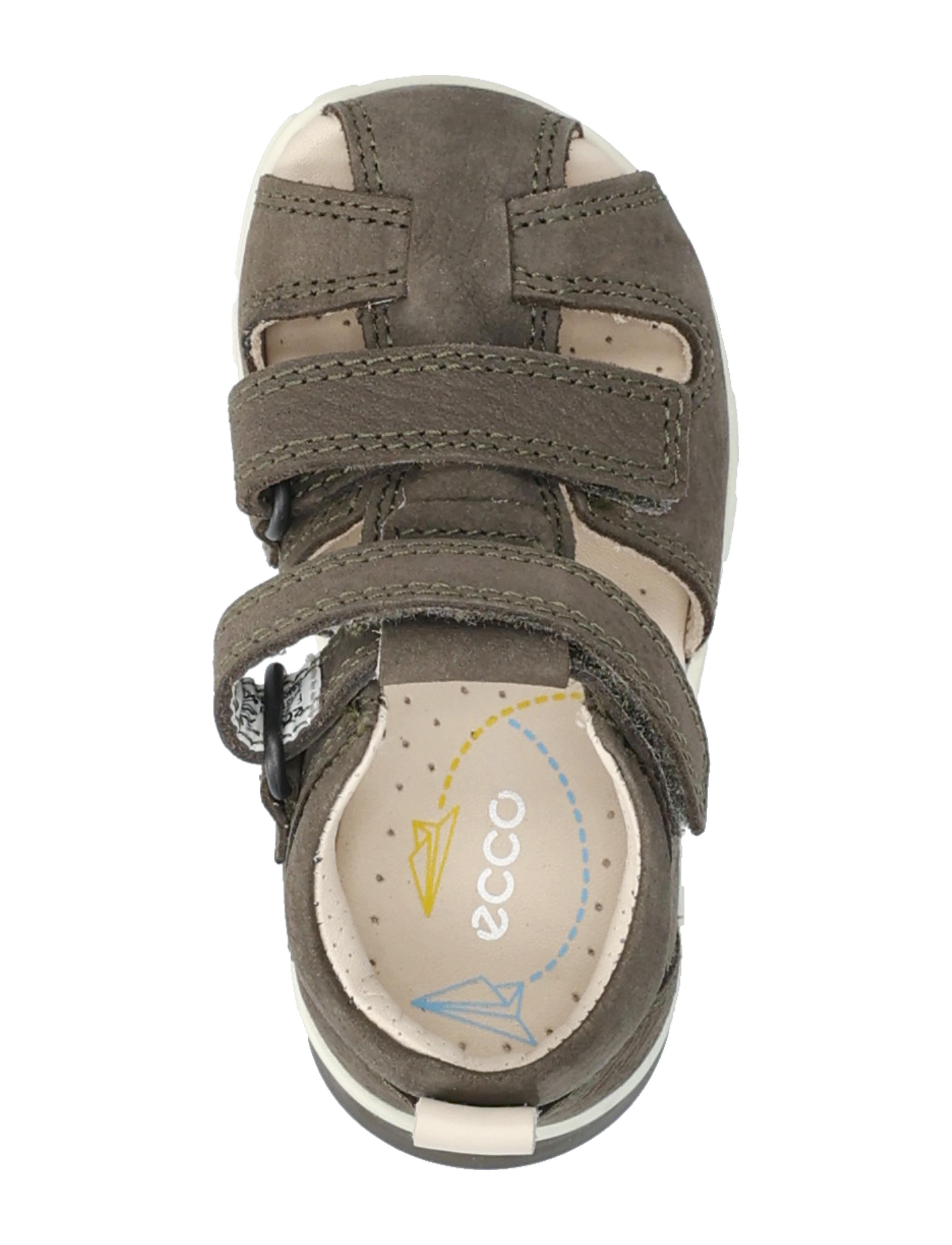 ECCO - MINI STRIDE SANDAL - gode sommertilbud - tarmac - 3