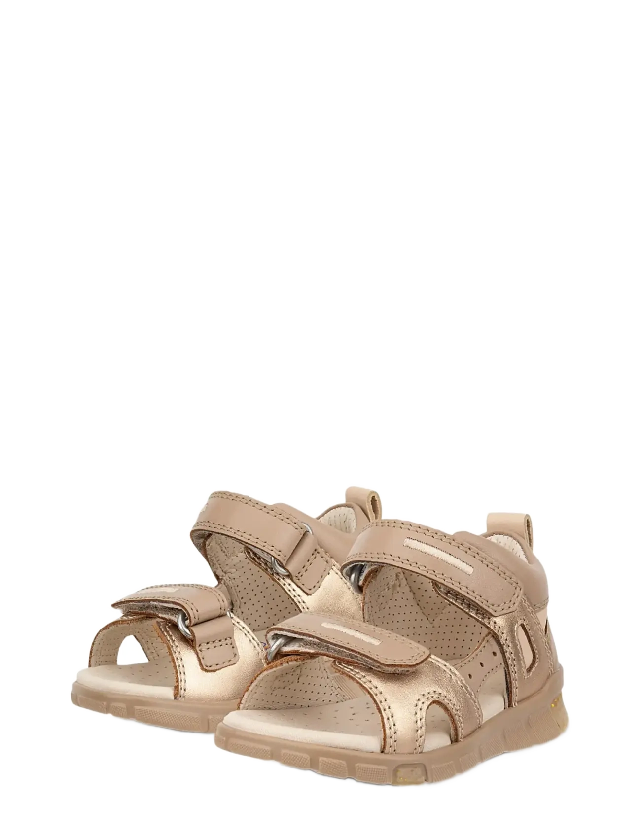 ECCO - MINI STRIDE SANDAL - sommarfynd - foiled nature/nude/nature - 5