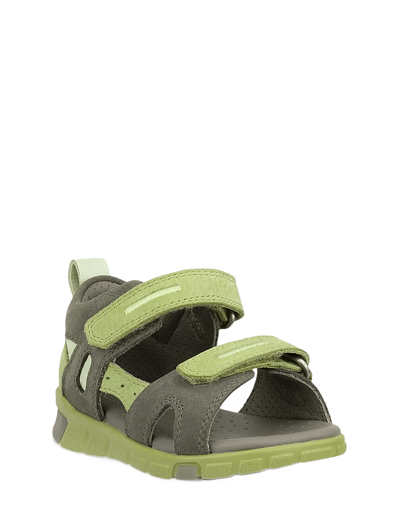 ECCO - MINI STRIDE SANDAL - sandaalid - smokey olive/sweat pea/lime cream - 0
