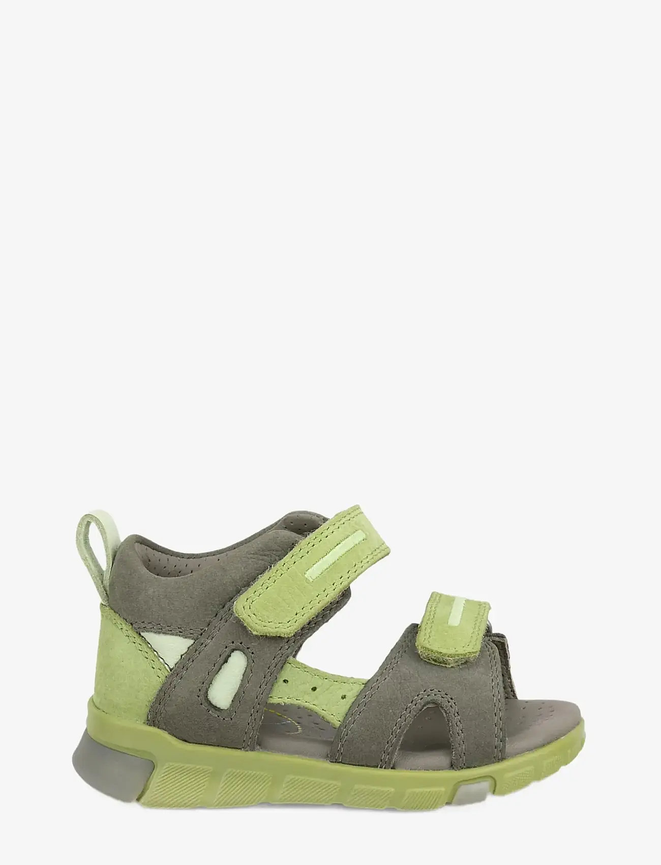 ECCO - MINI STRIDE SANDAL - gode sommertilbud - smokey olive/sweat pea/lime cream - 1