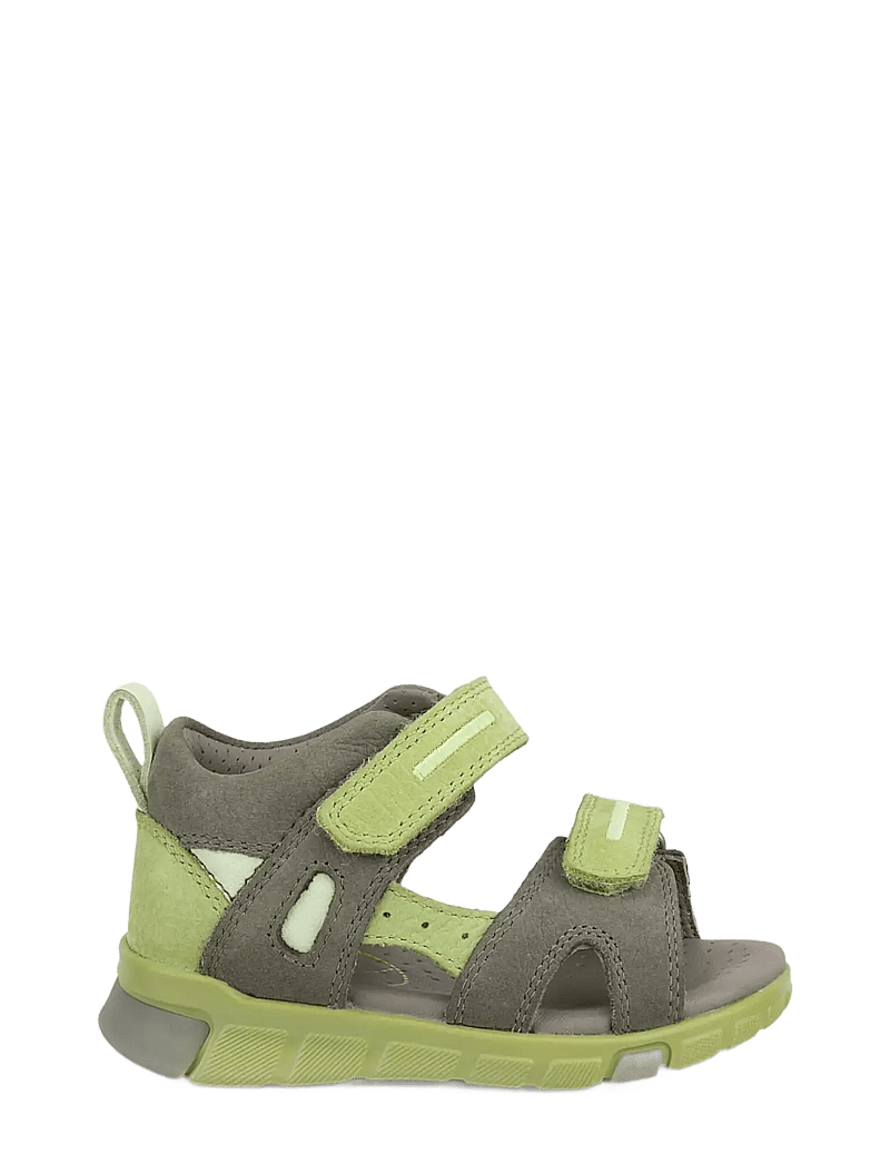 ECCO - MINI STRIDE SANDAL - sandaalid - smokey olive/sweat pea/lime cream - 1