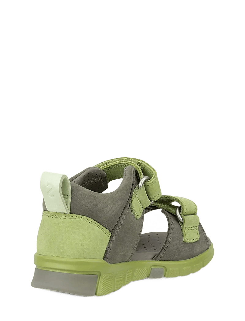 ECCO - MINI STRIDE SANDAL - sandaalid - smokey olive/sweat pea/lime cream - 2
