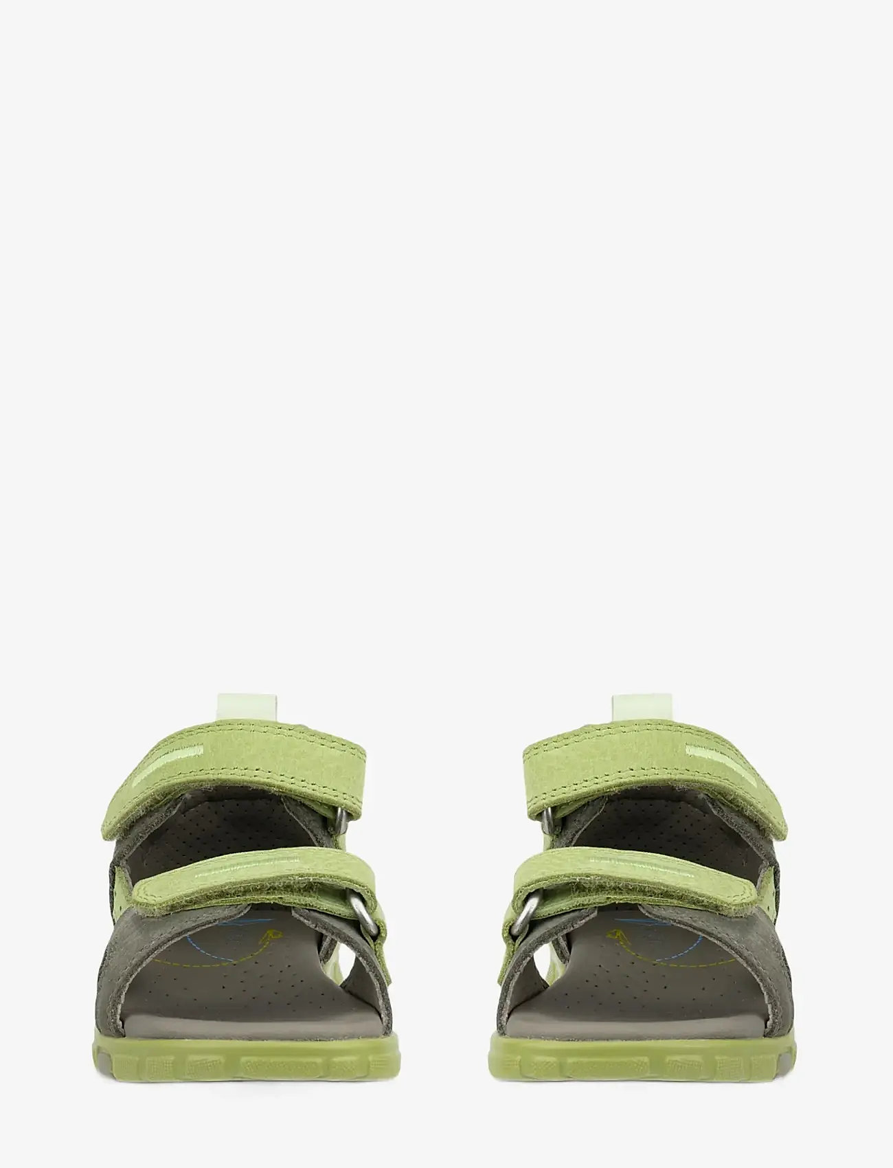 ECCO - MINI STRIDE SANDAL - gode sommertilbud - smokey olive/sweat pea/lime cream - 4