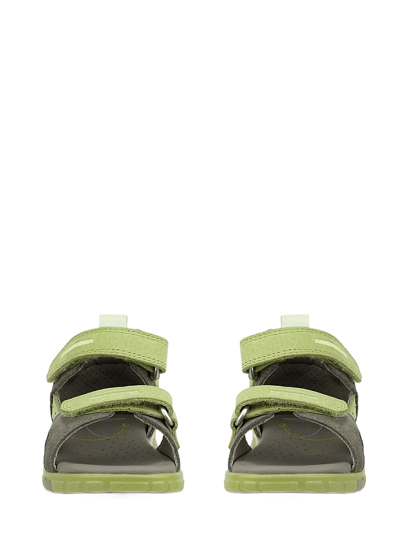 ECCO - MINI STRIDE SANDAL - sandaalid - smokey olive/sweat pea/lime cream - 4
