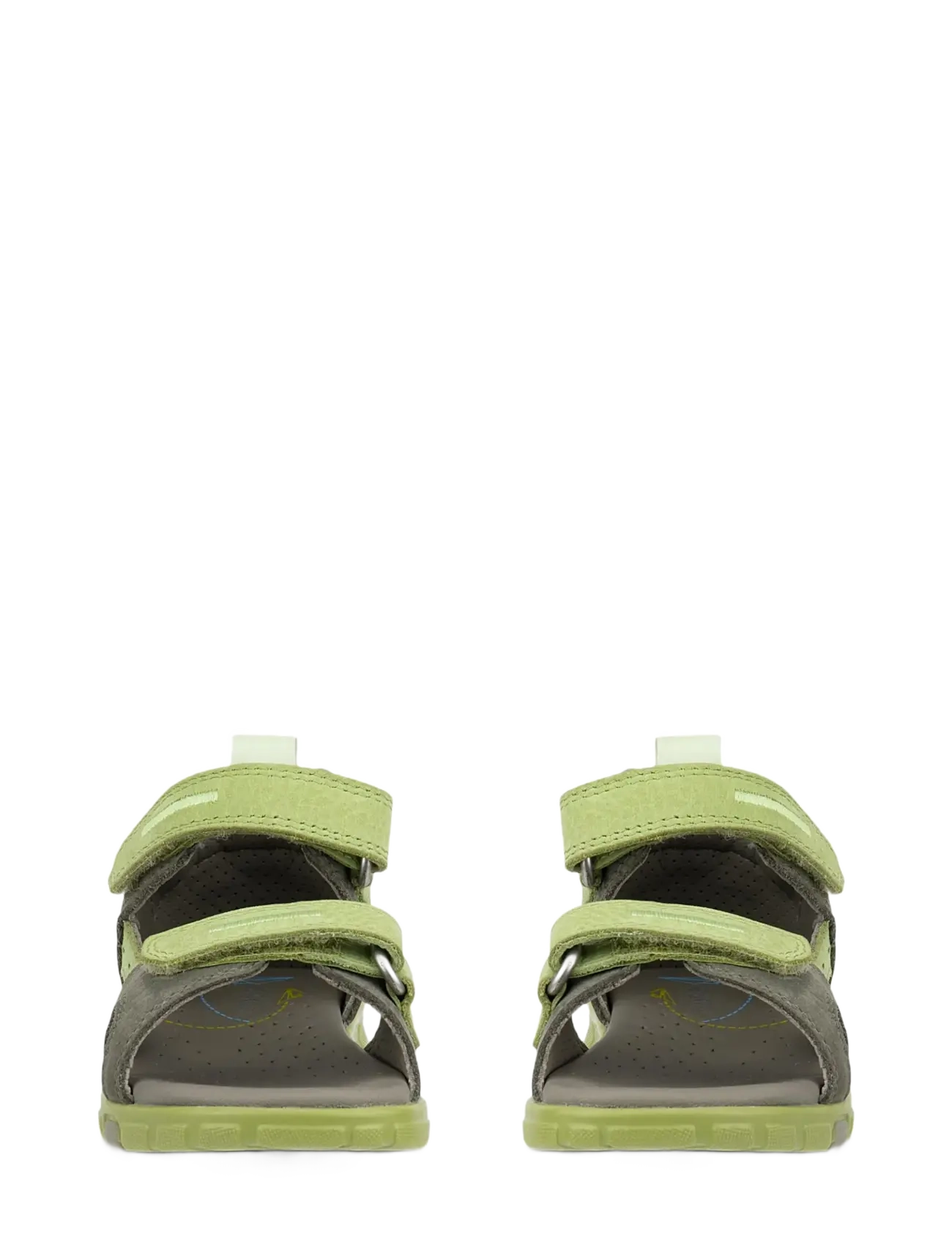ECCO - MINI STRIDE SANDAL - sandaler - smokey olive/sweat pea/lime cream - 4