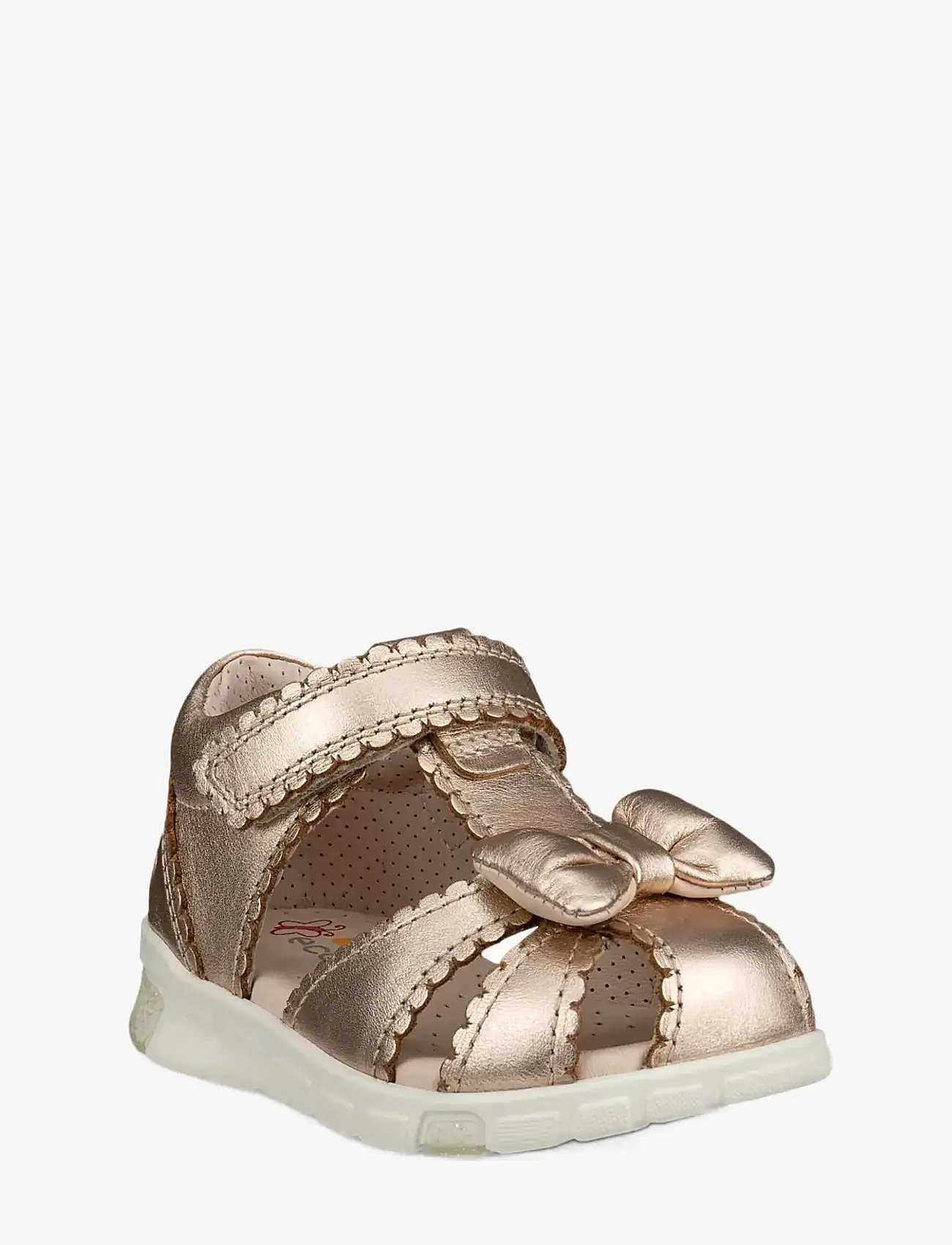 ECCO - MINI STRIDE SANDAL - sandalen - nature foiled metallic - 1