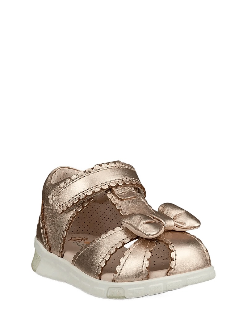 ECCO - MINI STRIDE SANDAL - sandalen - nature foiled metallic - 1