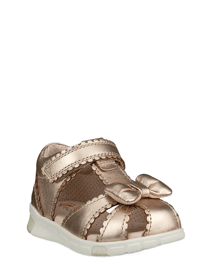 ECCO - MINI STRIDE SANDAL - sandalen - nature foiled metallic - 1
