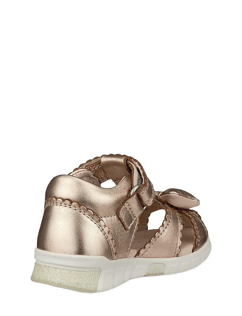 ECCO - MINI STRIDE SANDAL - sandalen - nature foiled metallic - 3