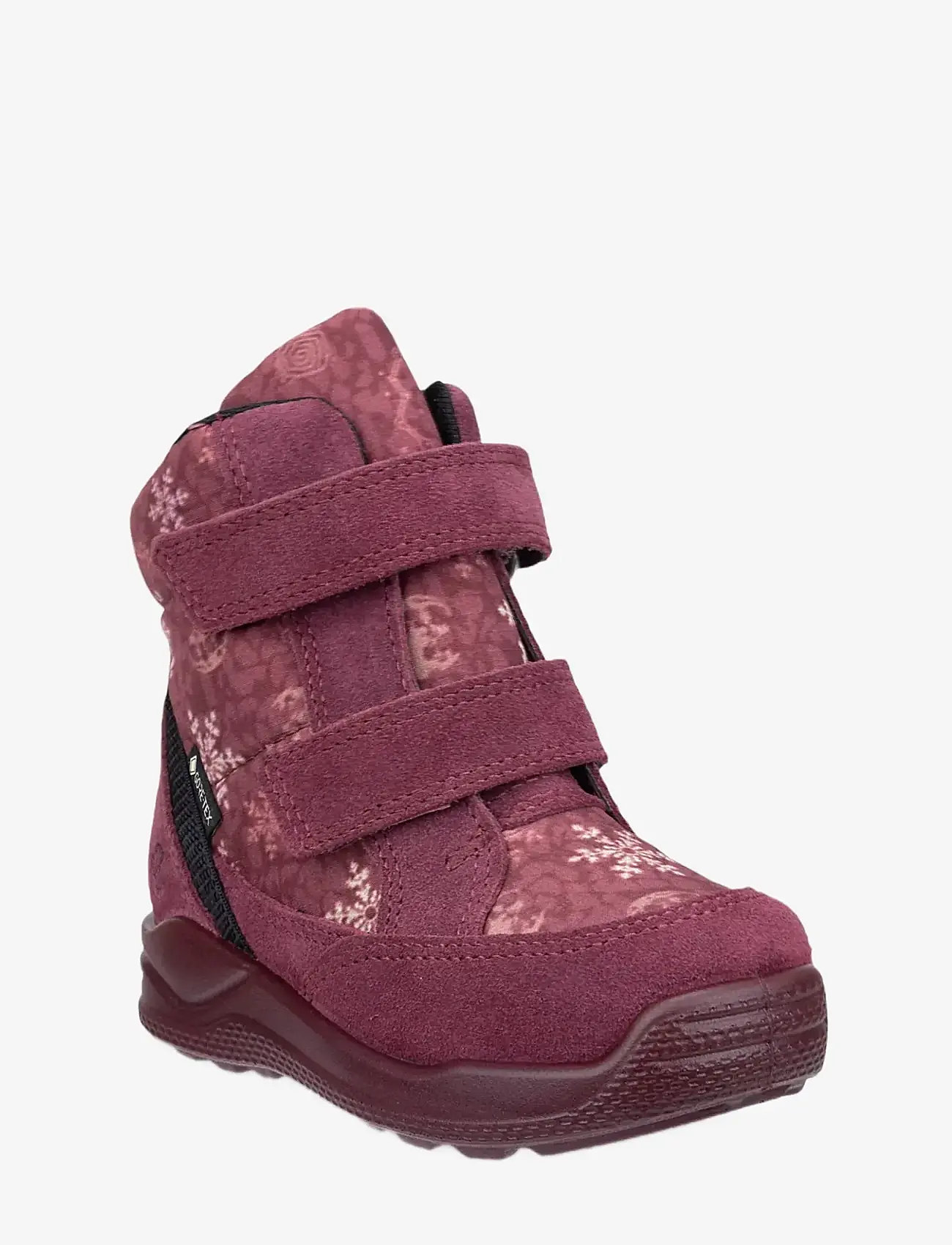 ECCO - URBAN MINI - efterårssko - dark ruby/snowflake print - 0