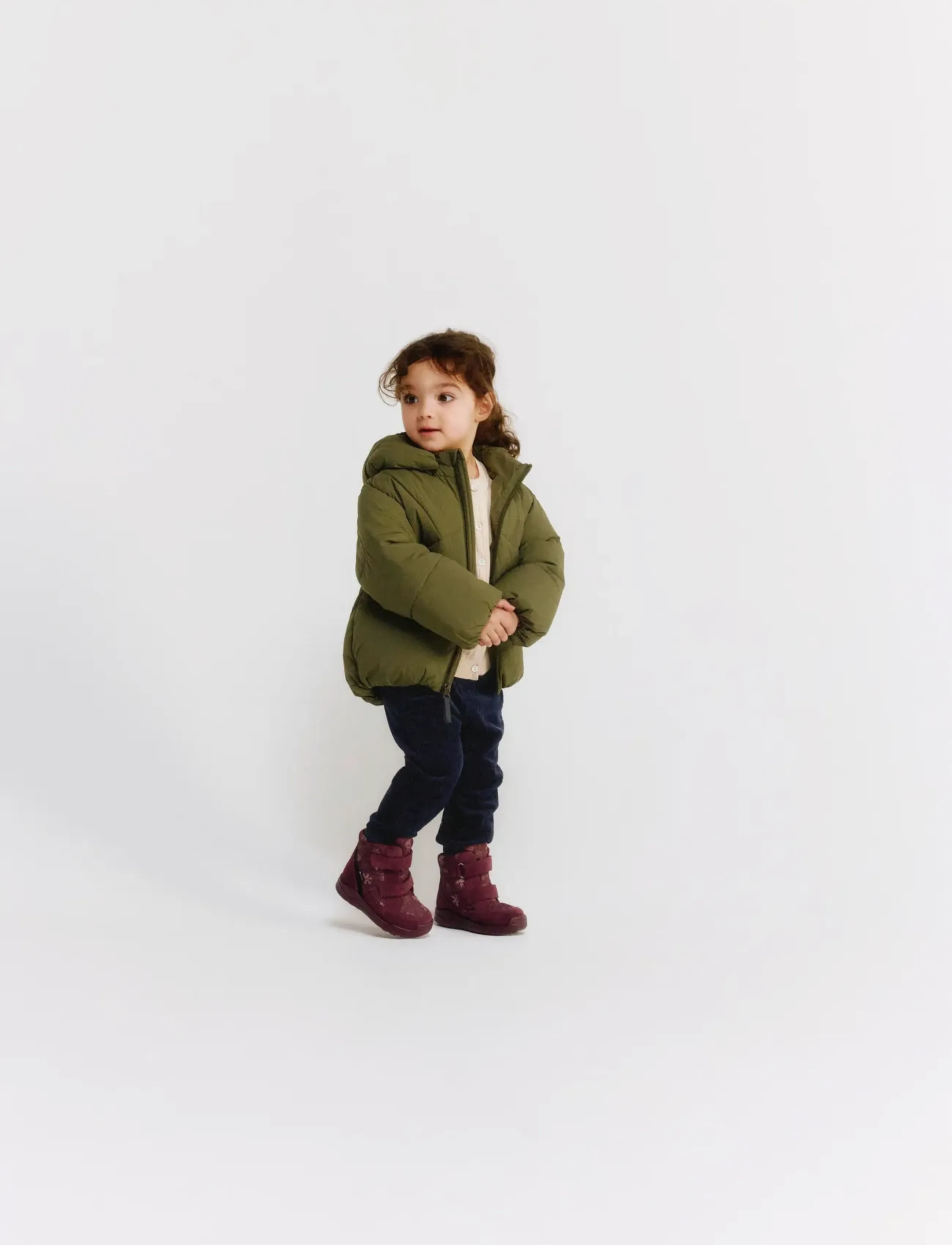 ECCO - URBAN MINI - vinterstøvler - dark ruby/snowflake print - 0