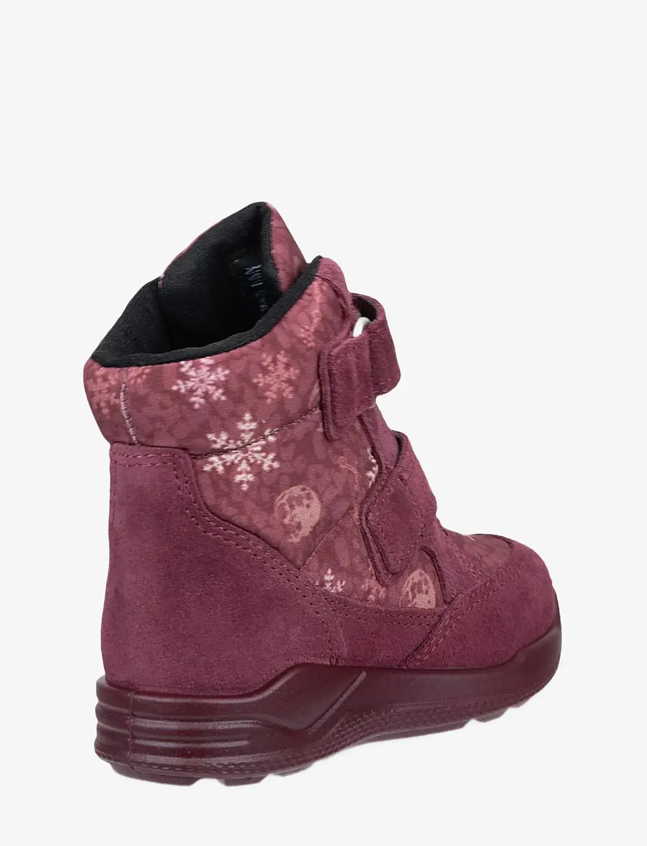 ECCO - URBAN MINI - efterårssko - dark ruby/snowflake print - 2