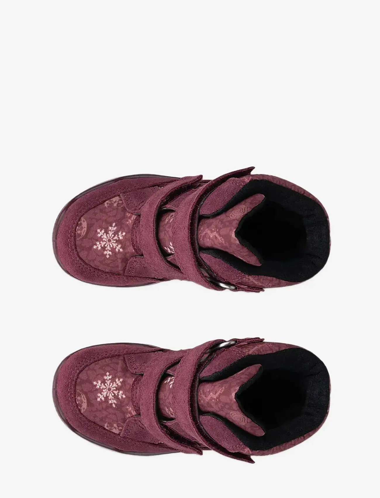 ECCO - URBAN MINI - efterårssko - dark ruby/snowflake print - 4