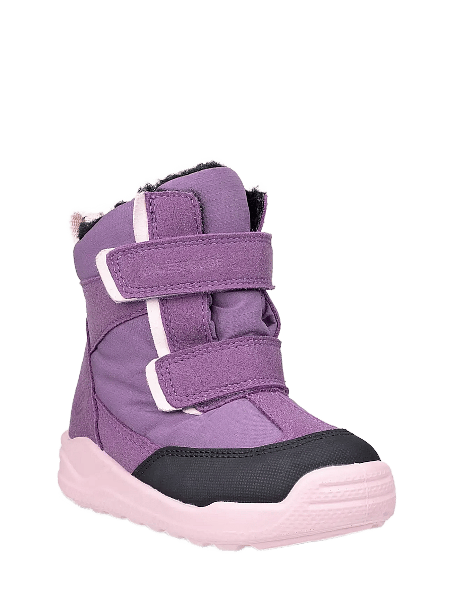ECCO - URBAN MINI - winterstiefel - black/grape/grape/pale lilac - 0