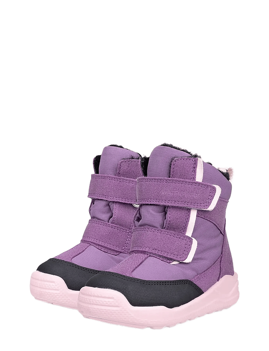 ECCO - URBAN MINI - winterstiefel - black/grape/grape/pale lilac - 5