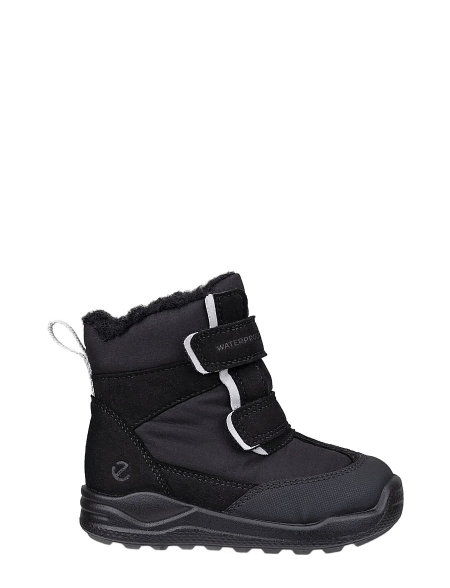 ECCO - URBAN MINI - talvesaapad - black/black/black/concrete - 1