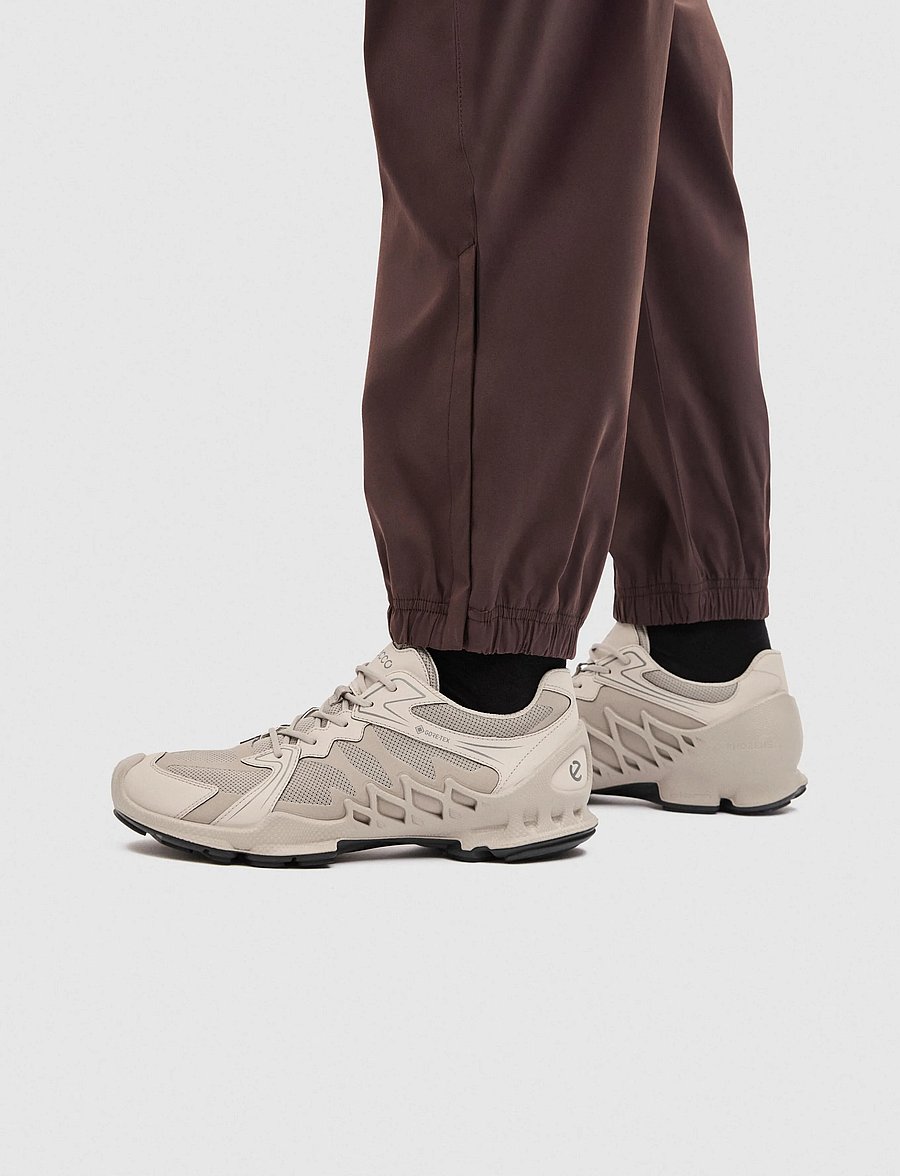 ECCO - BIOM AEX M - matka- ja kõndimisjalatsid - pure cashmere/moon rock/moon rock black - 0