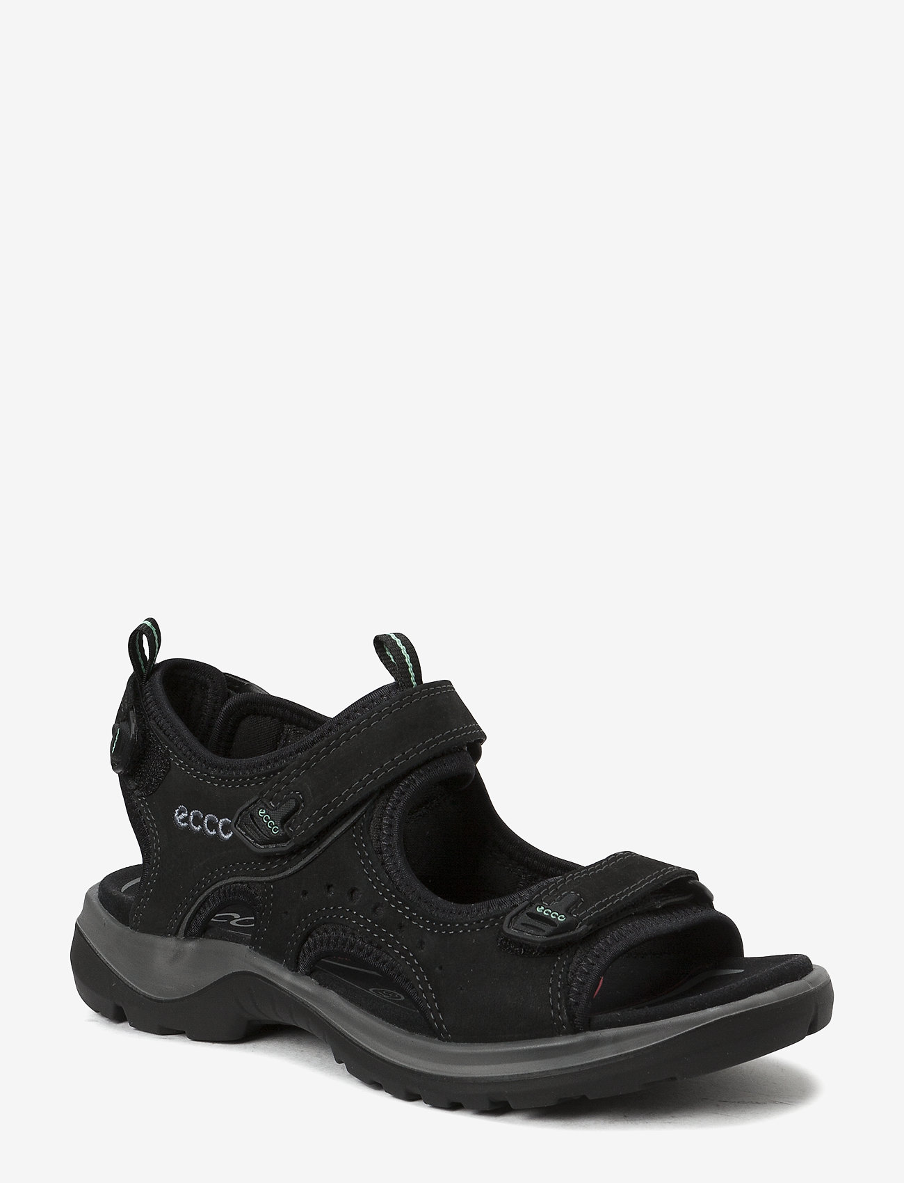 Black top ecco sandals