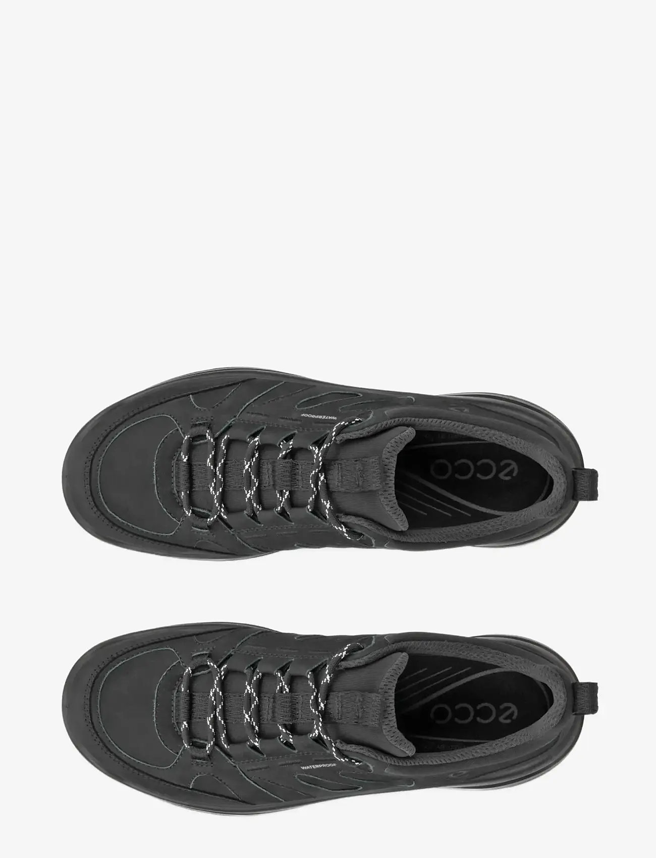 ECCO - OFFROAD W - lave sneakers - black/black - 4