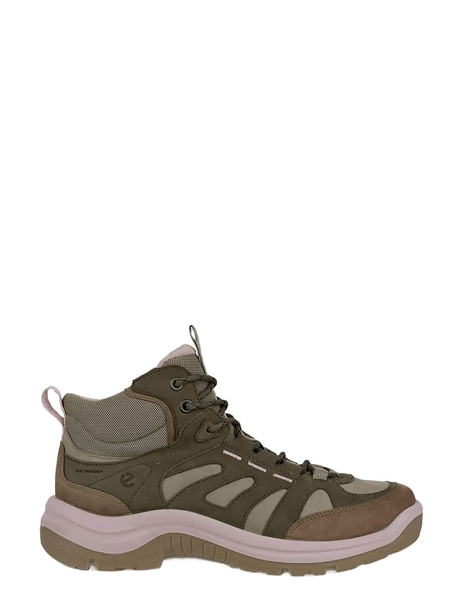 ECCO - OFFROAD W - hohe sneaker - nutmeg brown/tarmac/vetiver - 1