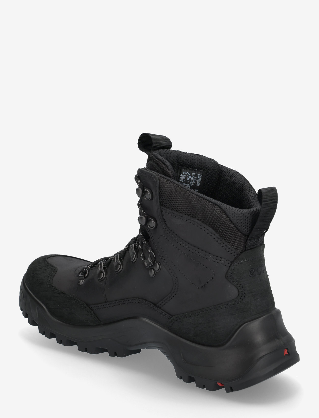 ECCO - OFFROAD M - kängor med snörning - black/black - 2
