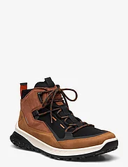 ECCO - ULT-TRN M - hiking shoes - sierra/cognac/black - 0