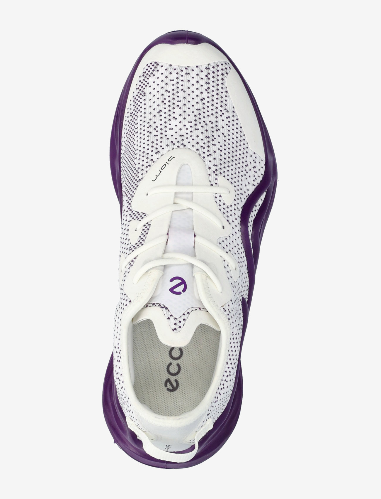 ECCO - BIOM INFINITE W - niedrige sneakers - bright white/imperial purple - 3