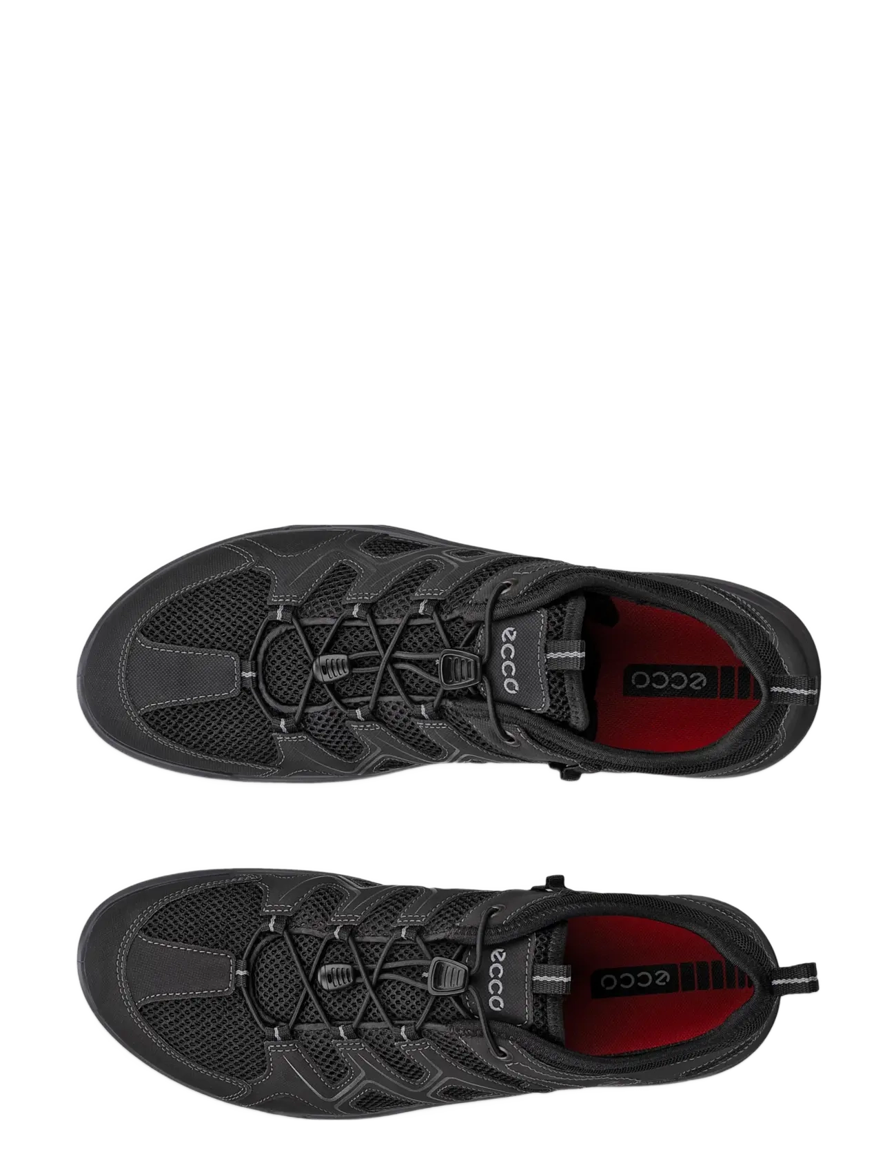 ECCO - TERRACRUISE LT M - lave sneakers - black/black - 4