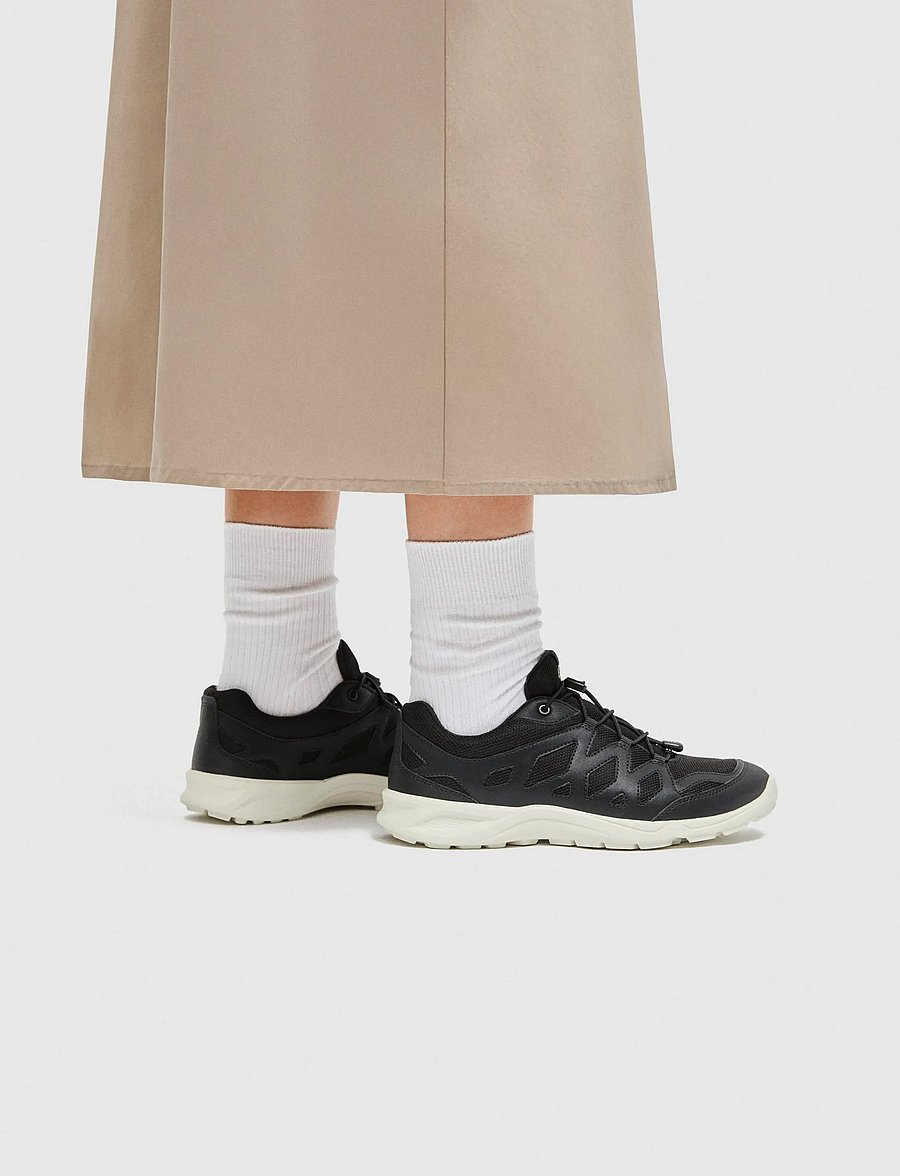ECCO - TERRACRUISE LT W - sneakers med lavt skaft - black/black/black - 0