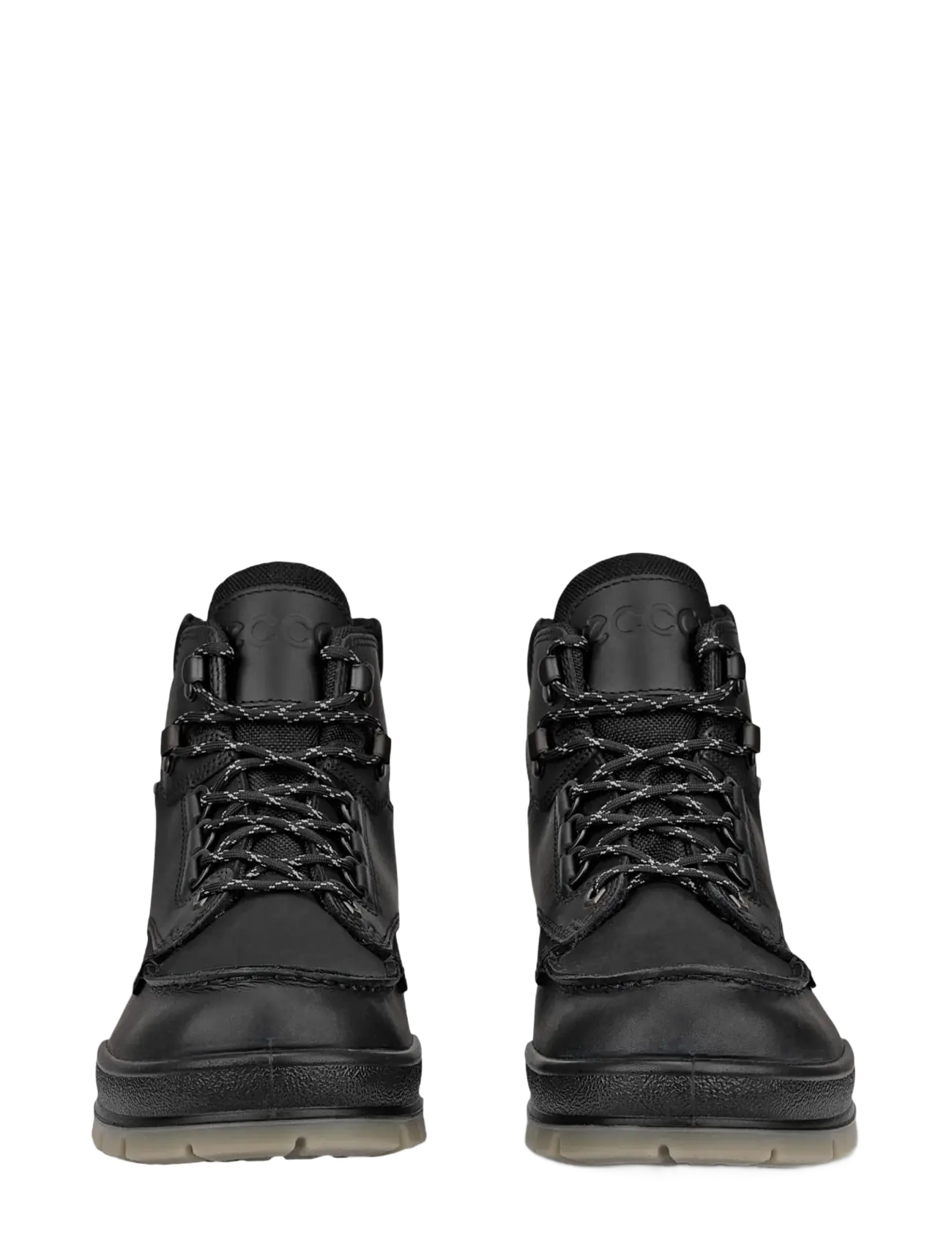 ECCO - TRACK 25 M - støvler med snøre - black/black - 4