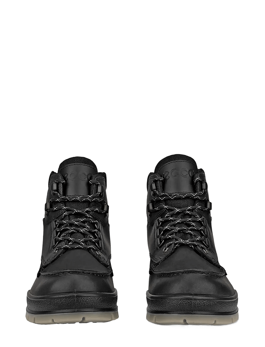 ECCO - TRACK 25 M - støvler med snøre - black/black - 4