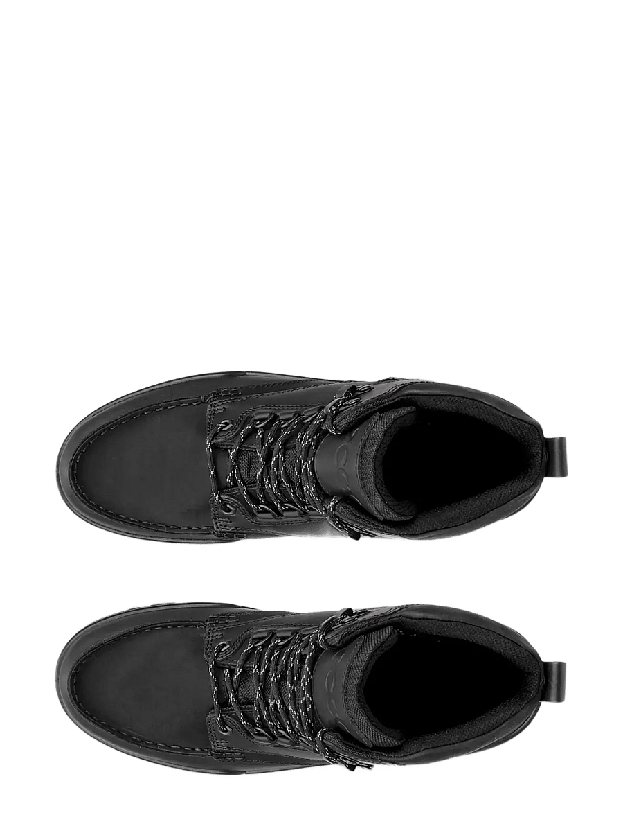 ECCO - TRACK 25 M - støvler med snøre - black/black - 5
