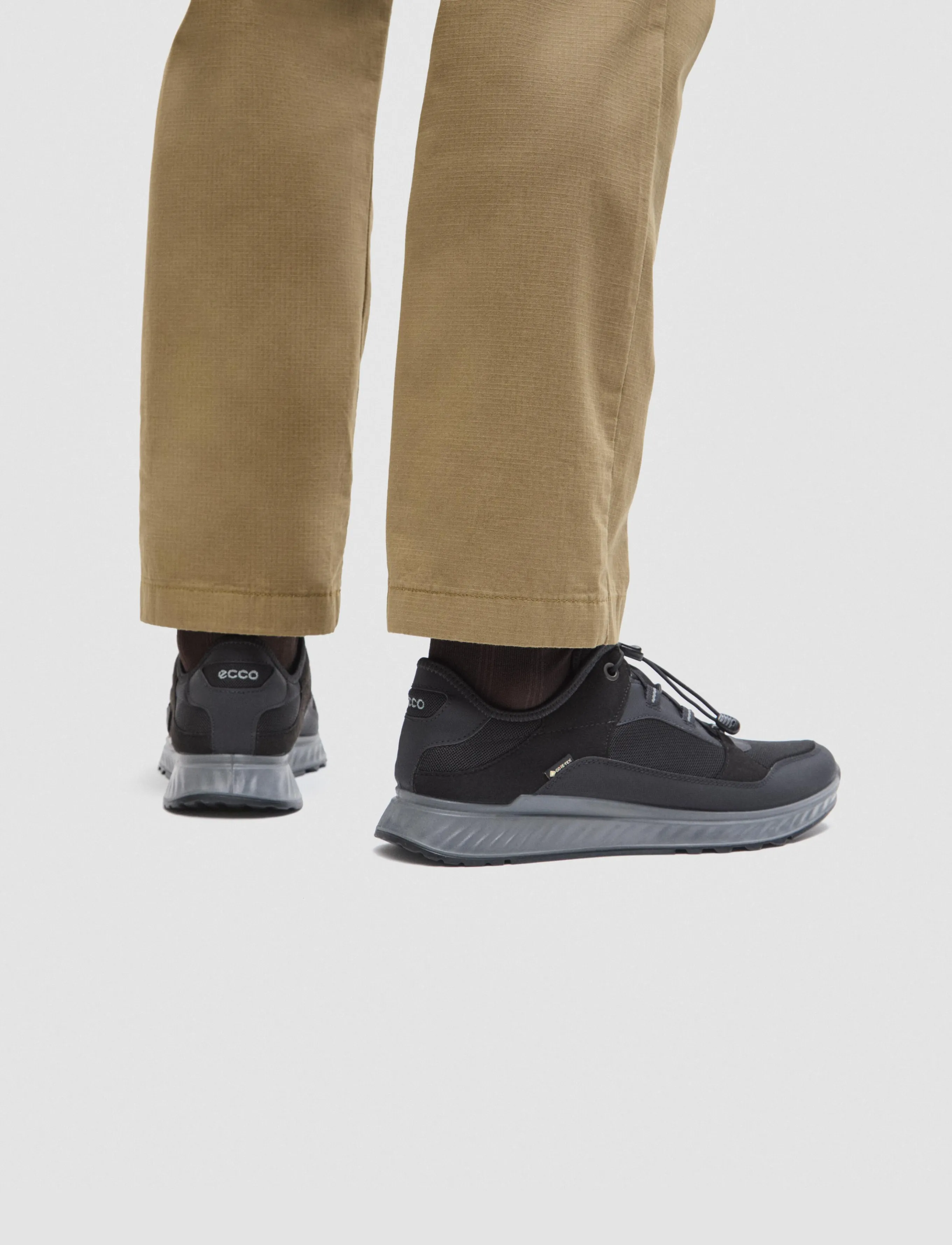 ECCO Exostride M, Mænd, Gåsko, Sort, Str: 43