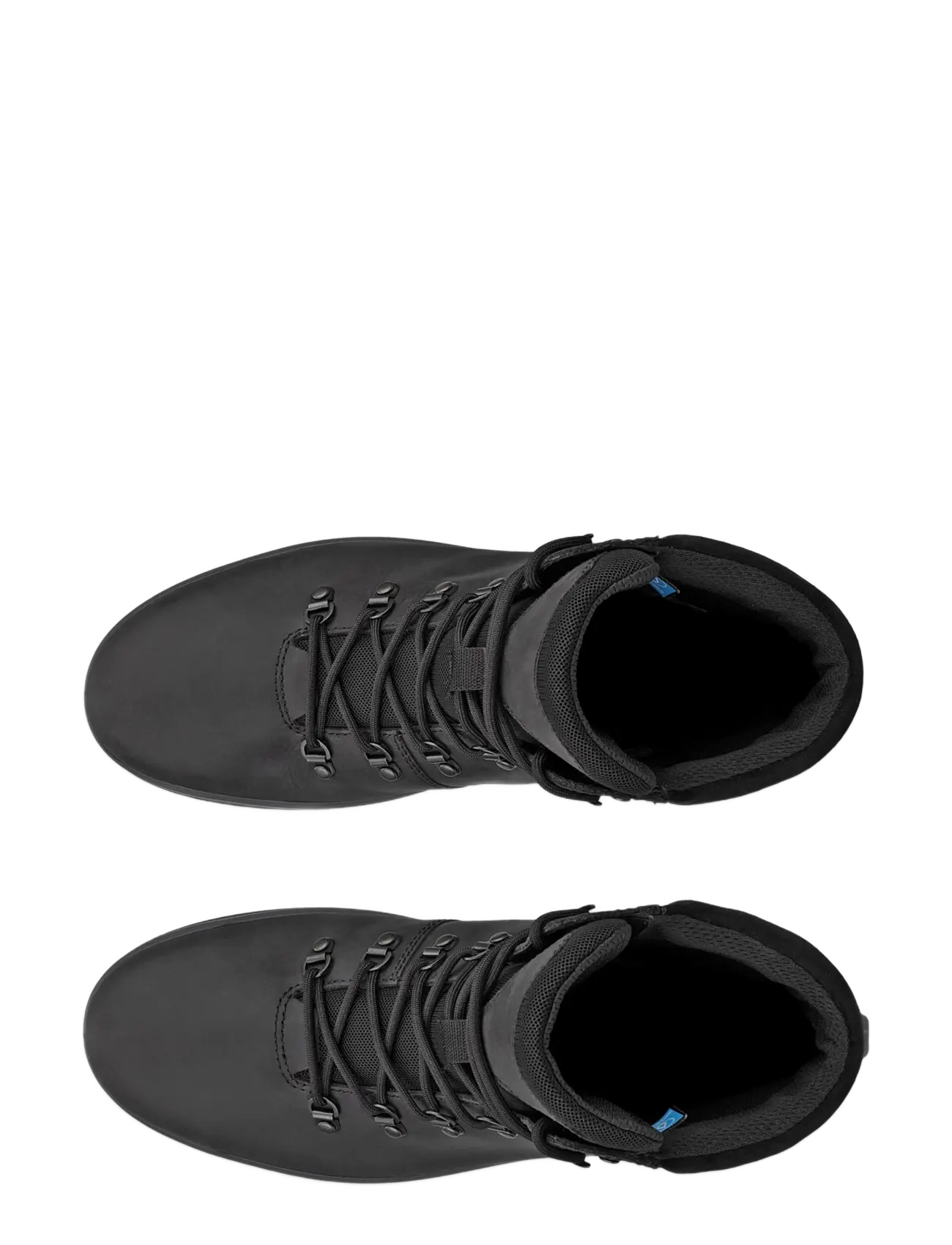 ECCO - RUGGED TRACK - støvler med snøre - black - 4