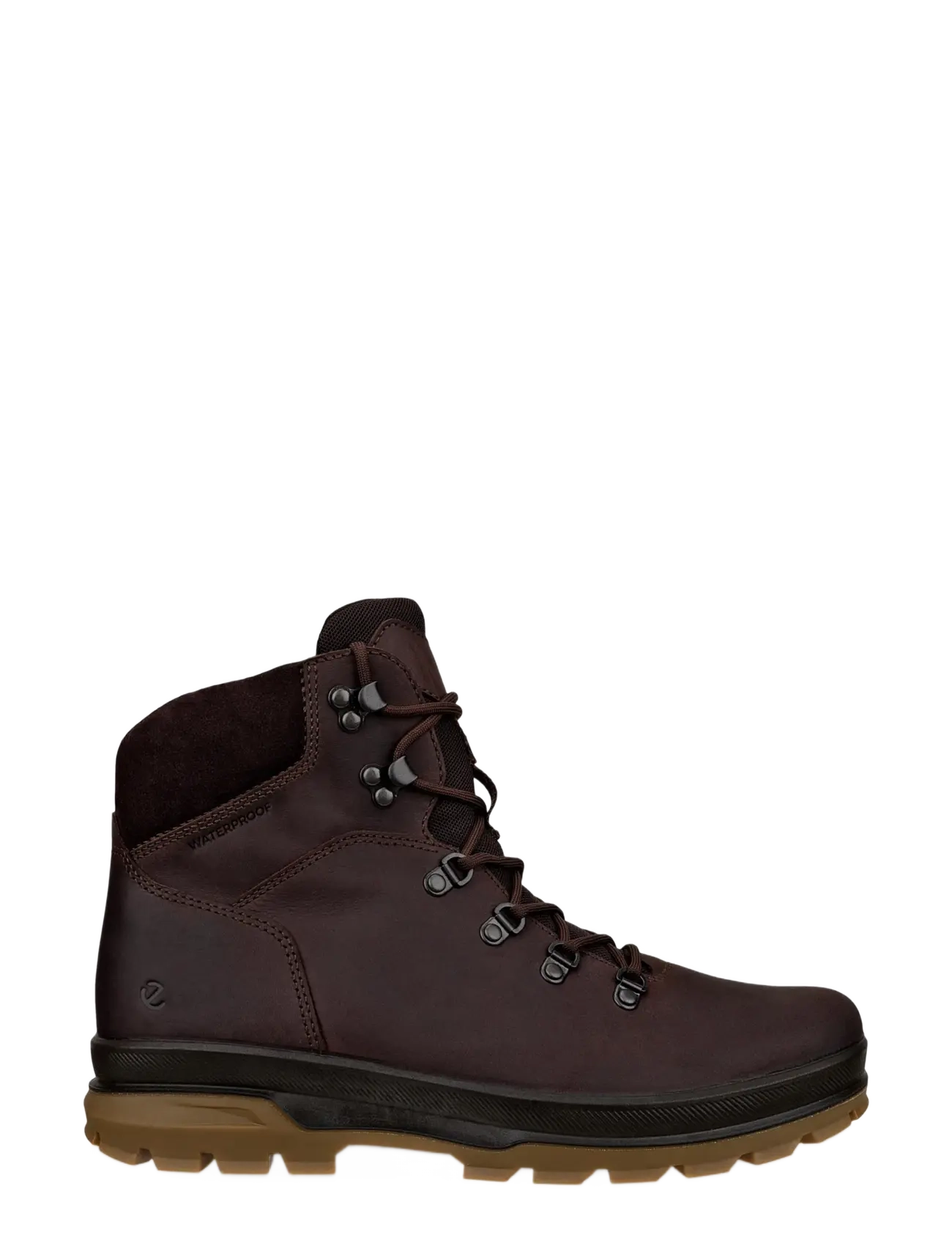 ECCO - RUGGED TRACK - kängor med snörning - coffee - 1