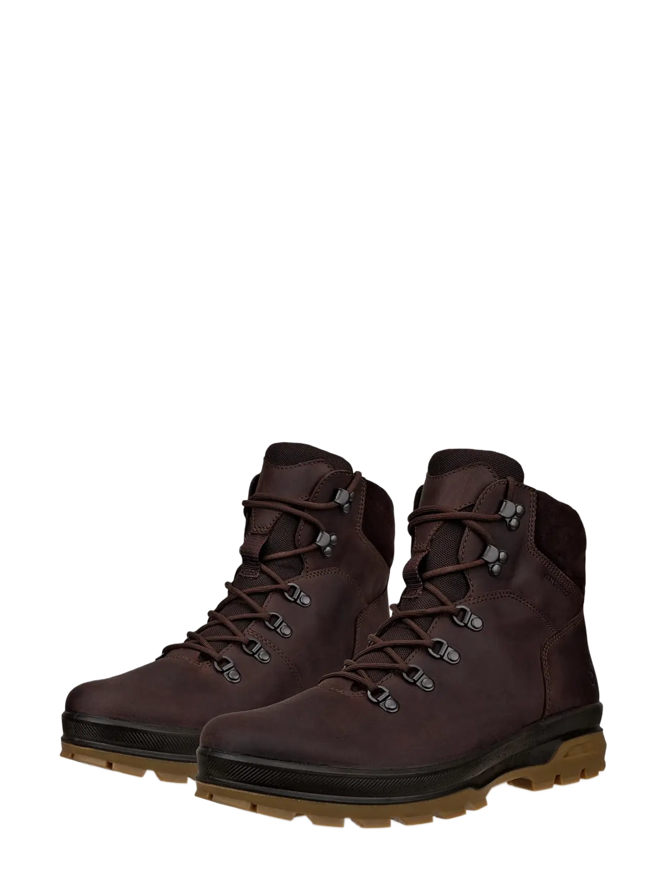ECCO - RUGGED TRACK - kängor med snörning - coffee - 5