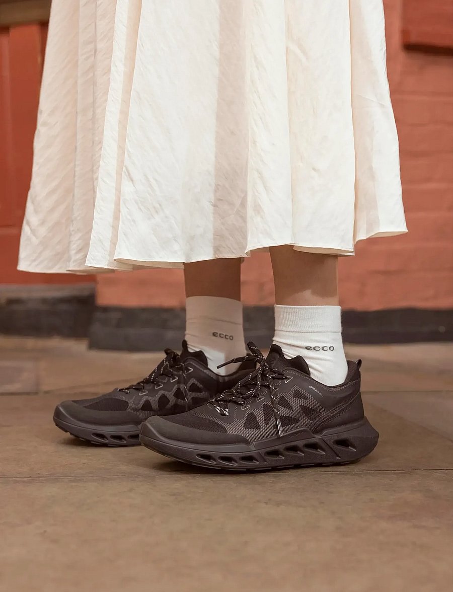 ECCO - BIOM 720 W - konfirmation - black/black/bright white - 0