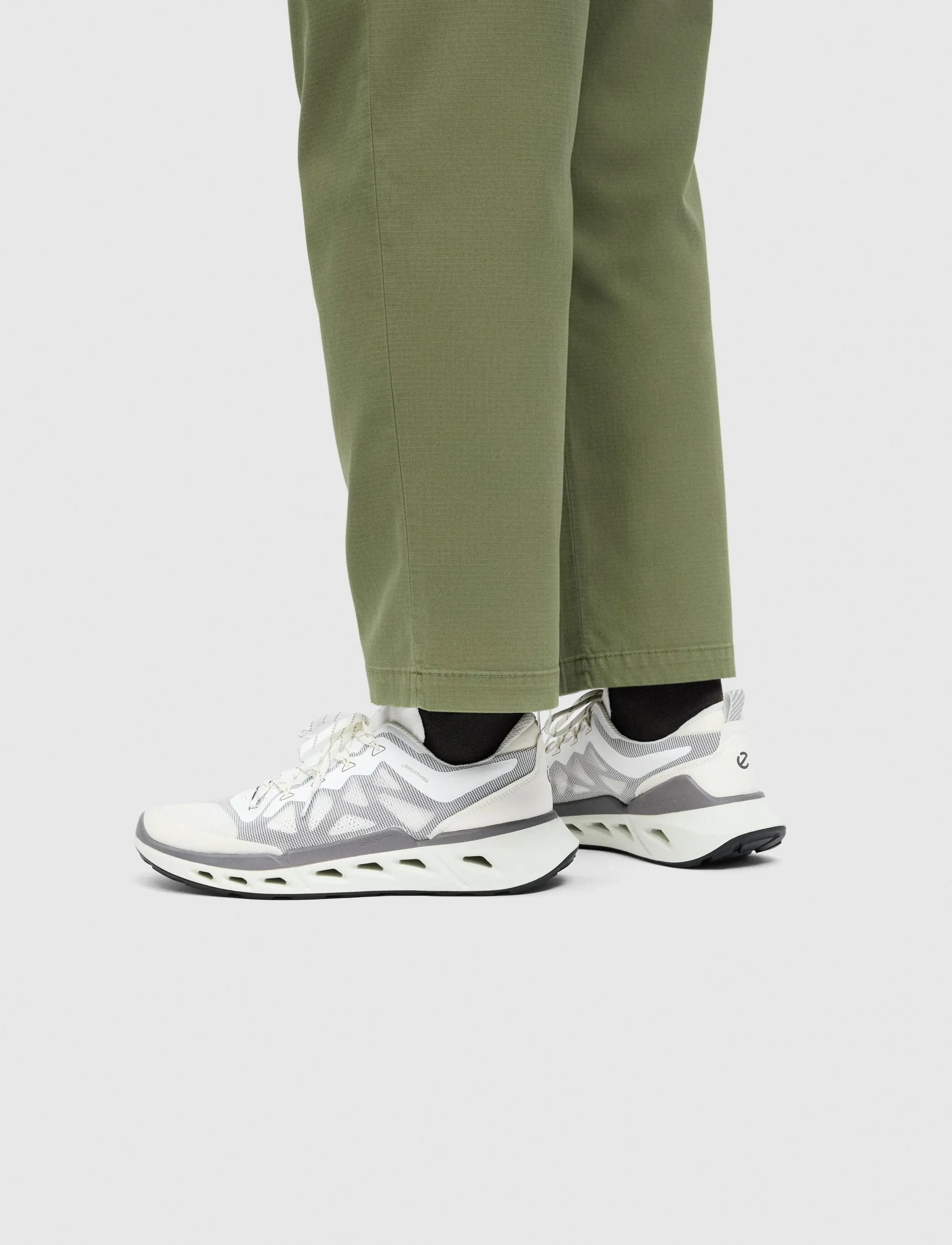 ECCO BIOM 720 M - Inspiration - WHITE/WHITE/BLACK/WHITE / white