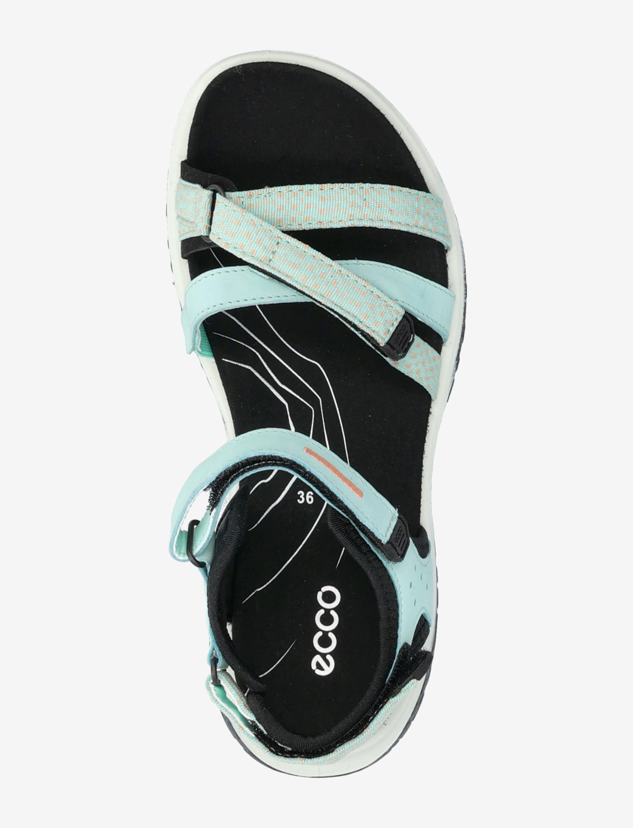 ECCO - OFFROAD ROAM W - kontsata sandaalid - emerald/dusty peach/emerald - 3