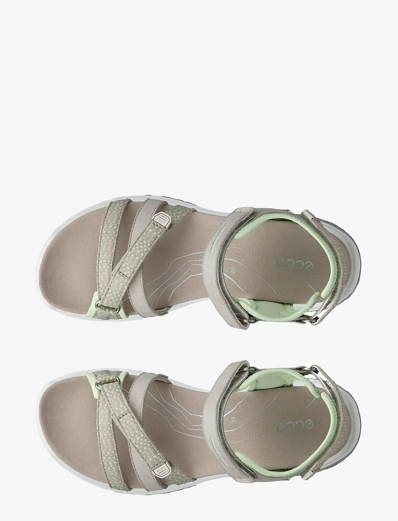 ECCO - OFFROAD ROAM W - kontsata sandaalid - pure cashmere/lime cream/pure cashmere - 4