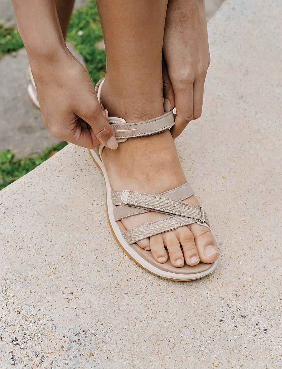 ECCO - OFFROAD ROAM W - lässige sandalen - nude/limestone/nude - 0