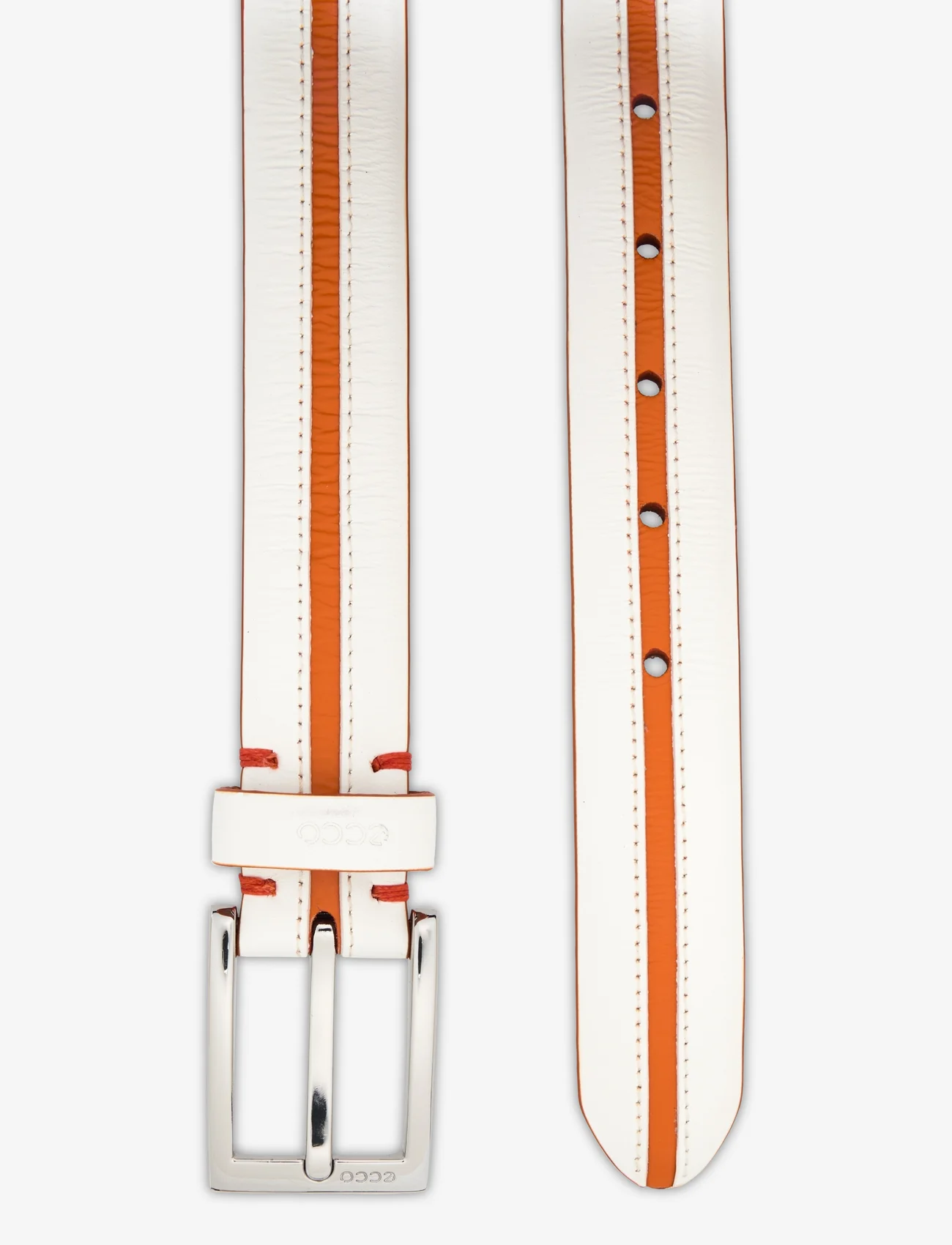 ECCO - GOLF ULF - belts - white/orange neon - 1
