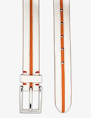 ECCO - GOLF ULF - belts - white/orange neon - 1