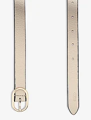 ECCO - ECCO Formal Round Belt - belts - creme fraiche - 1