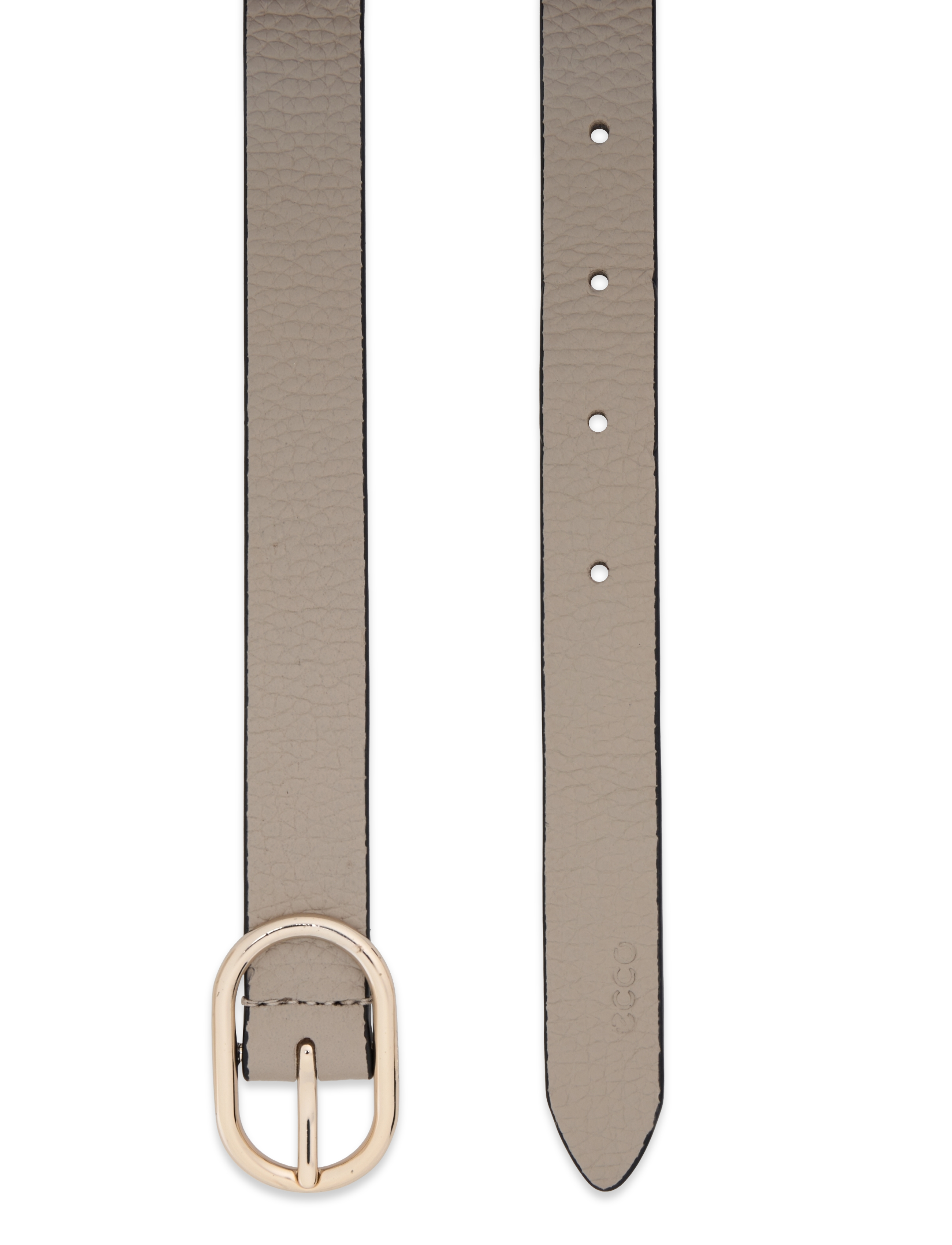 ECCO - ECCO Formal Round Belt - sand - 1