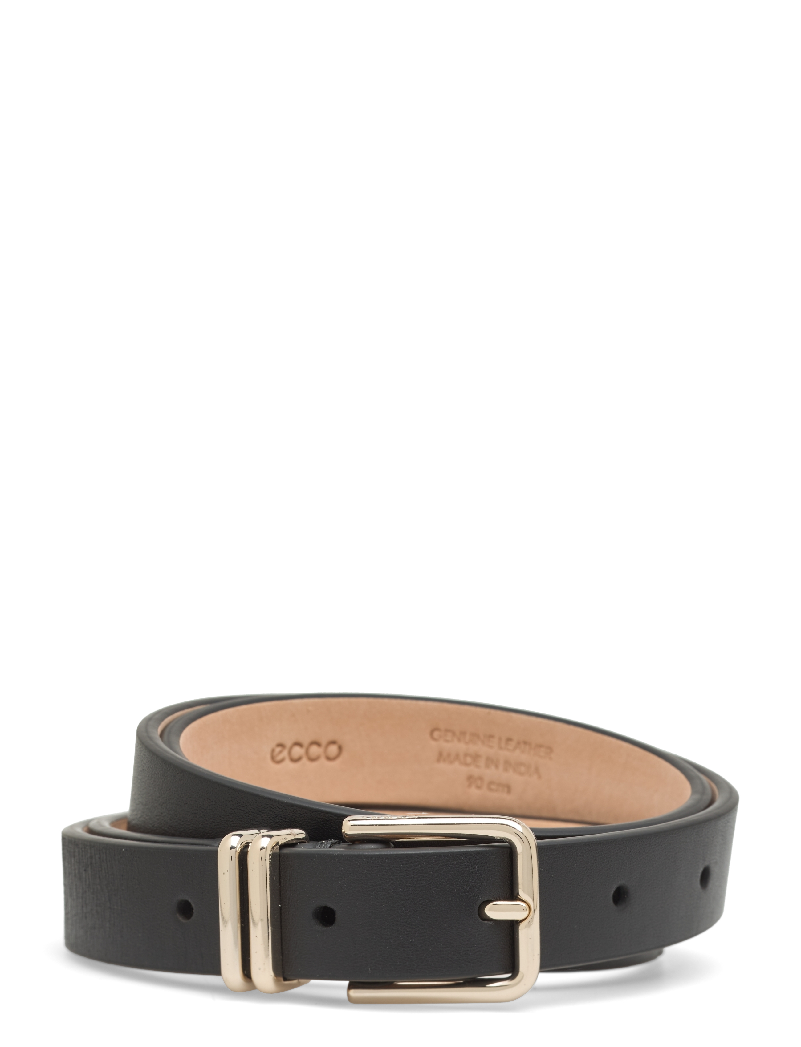 ECCO Formal Square Belt - BLACK