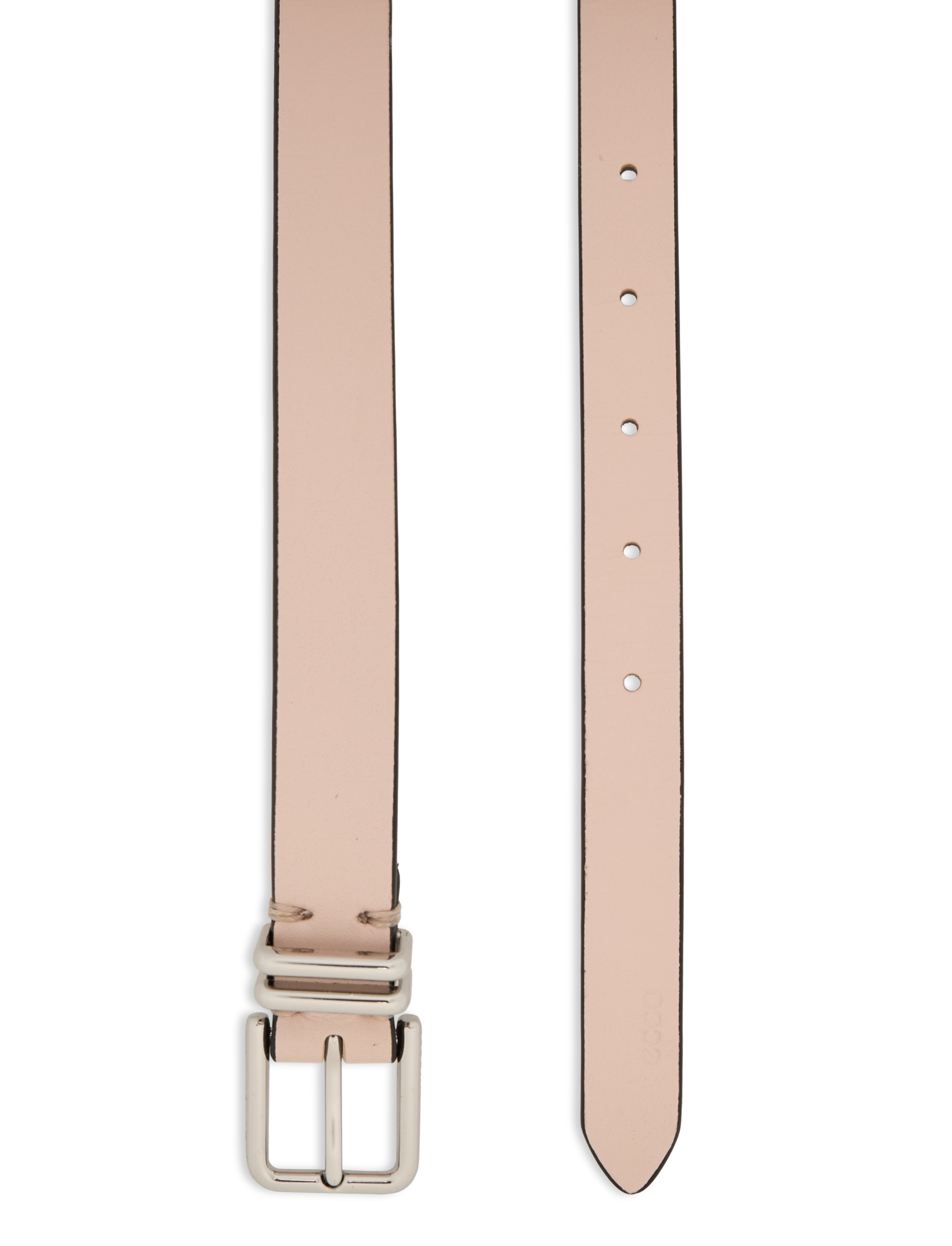 ECCO - ECCO Formal Square Belt - rose - 1