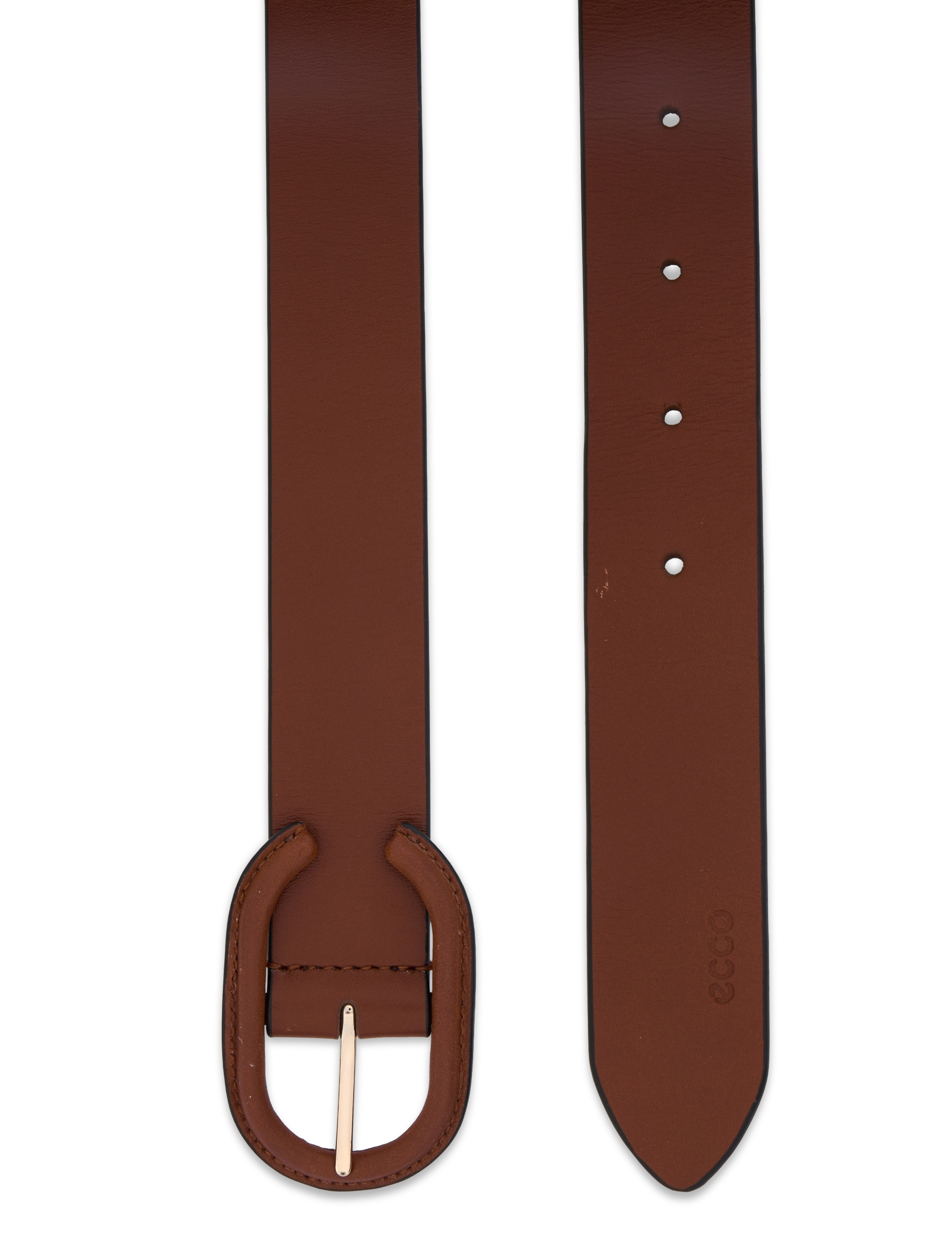 ECCO - ECCO Formal Covered Belt - kvinder - wet almond/black - 1
